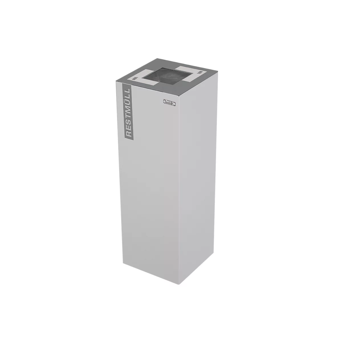 Étiquettes collantes pour le tri des ordures pour poubelle Alicante, déchets ménagers non recyclables, noir