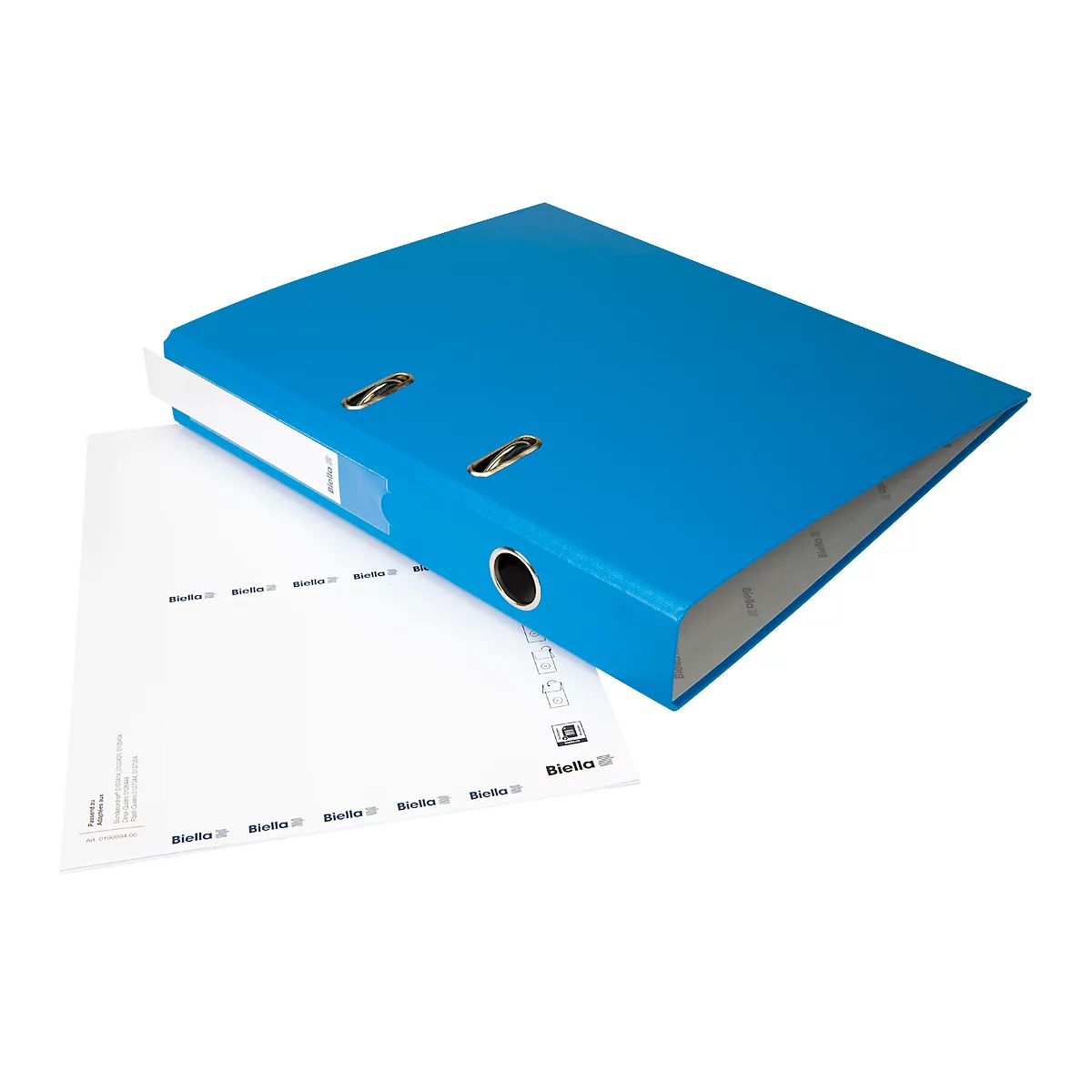Etiquettes de dos Biella, pour largeur de dos 40 mm, 60 pcs, sur feuille A4, L 27 x H 145 mm