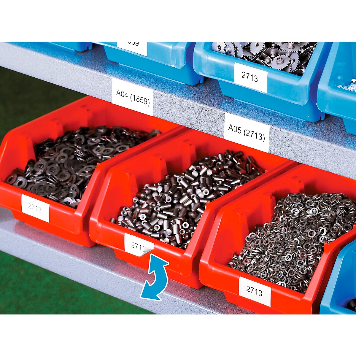 Étiquettes de puissance HERMA 10900, 25,4 x 10 mm, 4725 étiquettes / 25 feuilles A4, adhésives, très adhésives, blanches