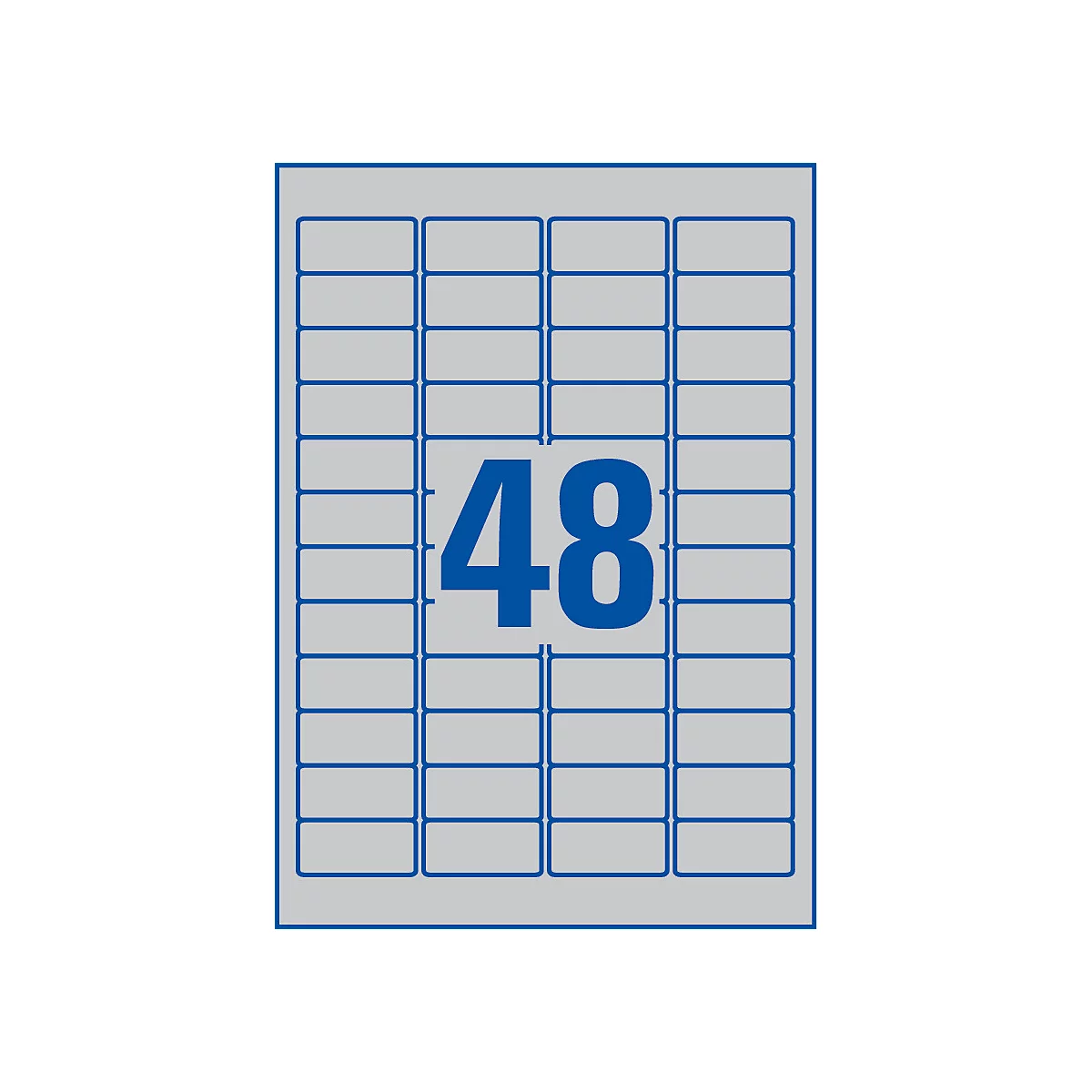 Étiquettes multifonctionnelles ultra-résistantes L6009-100 AVERY® Zweckform, 45,7 x 21,2 mm, 4800 étiquettes