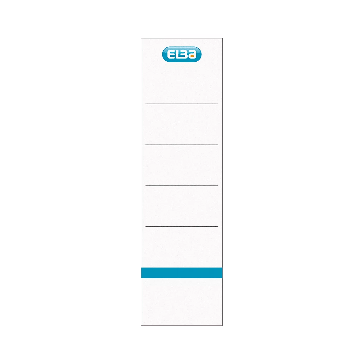 Étiquettes pour classeurs smart ELBA, largeur de tranche 80 mm, autocollant, 10 p.