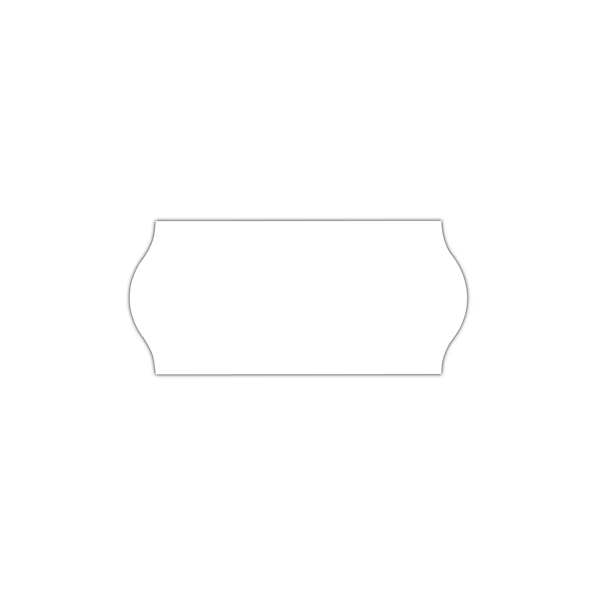 Étiquettes pour divers. Étiquettes blanches, 10 rouleaux