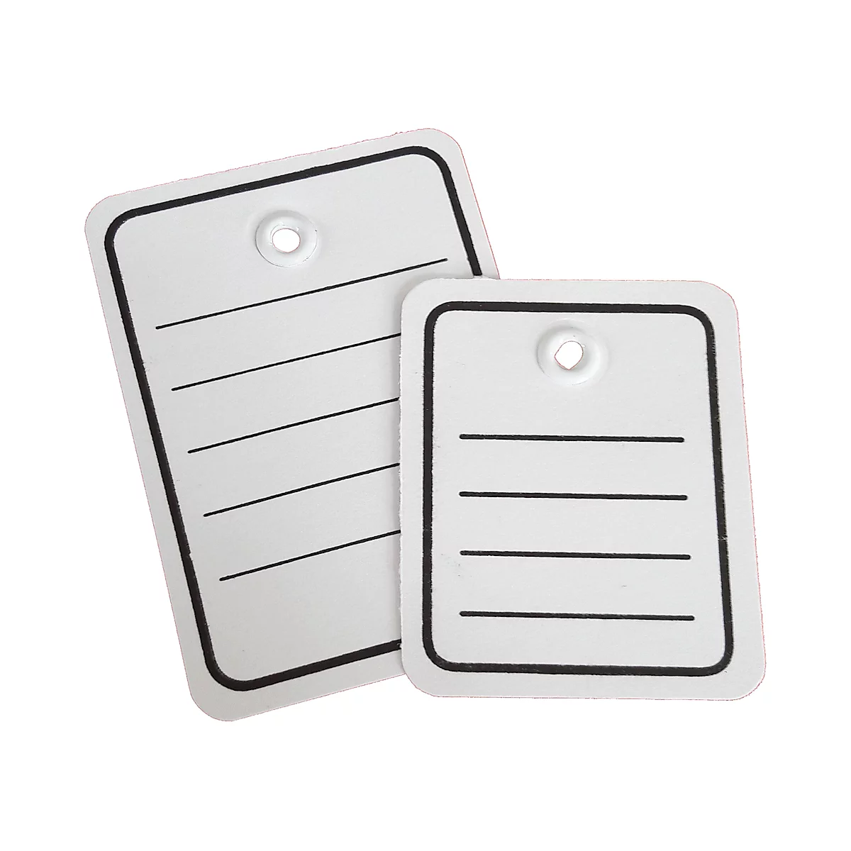 Étiquettes pour marchandises, ligné, 40 x 50 mm, 1000 étiquettes