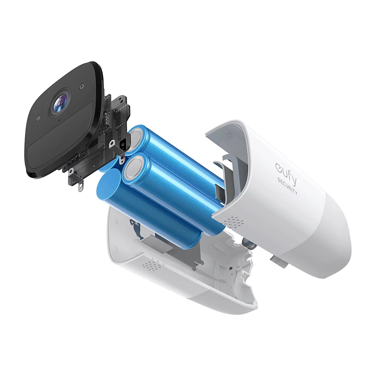 Eufy eufyCam 2 Pro - Netzwerk-Überwachungskamera - Außenbereich, Innenbereich - wetterfest - Farbe (Tag&Nacht) - Audio