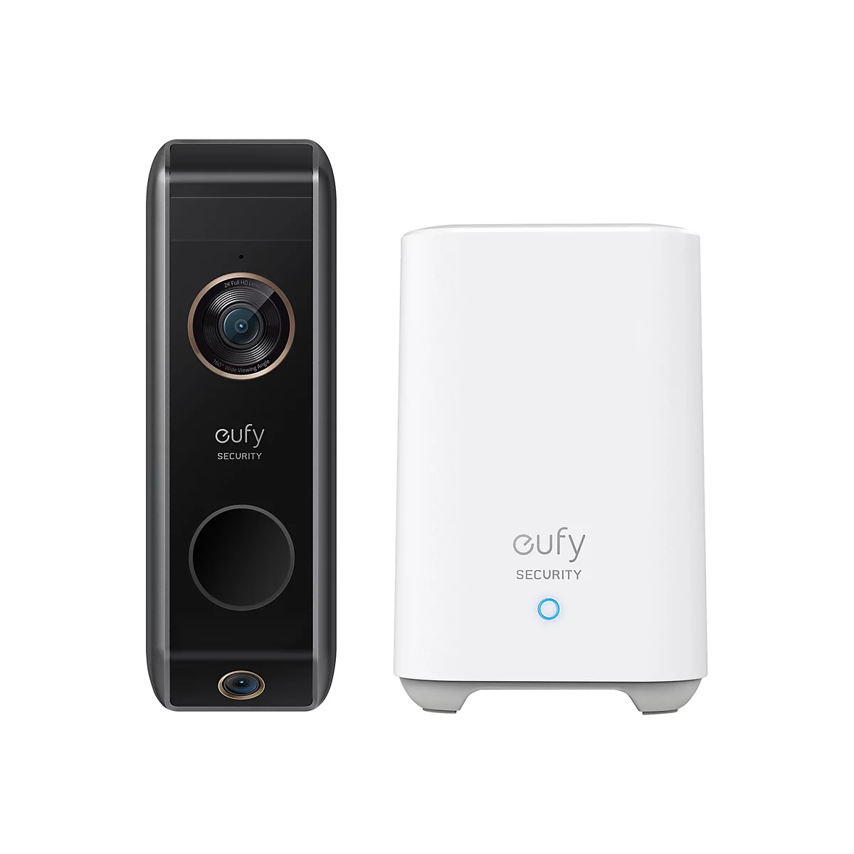 Eufy - Türklingel - kabellos - 802.11b/g/n - Schwarz