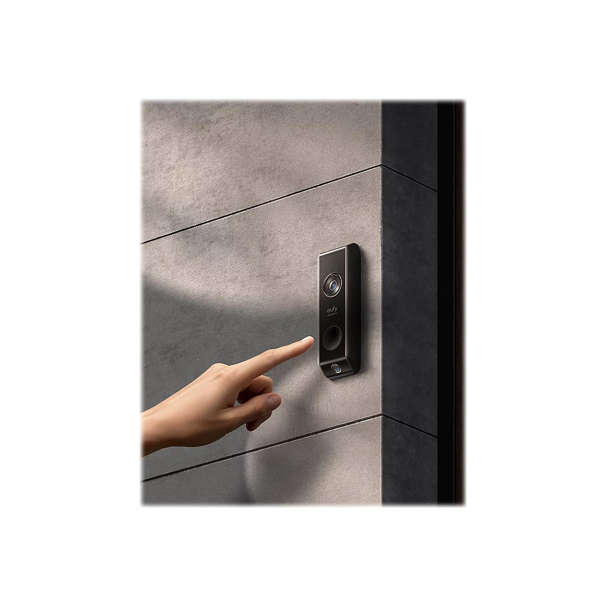 Eufy - Türklingel - kabellos - 802.11b/g/n - Schwarz