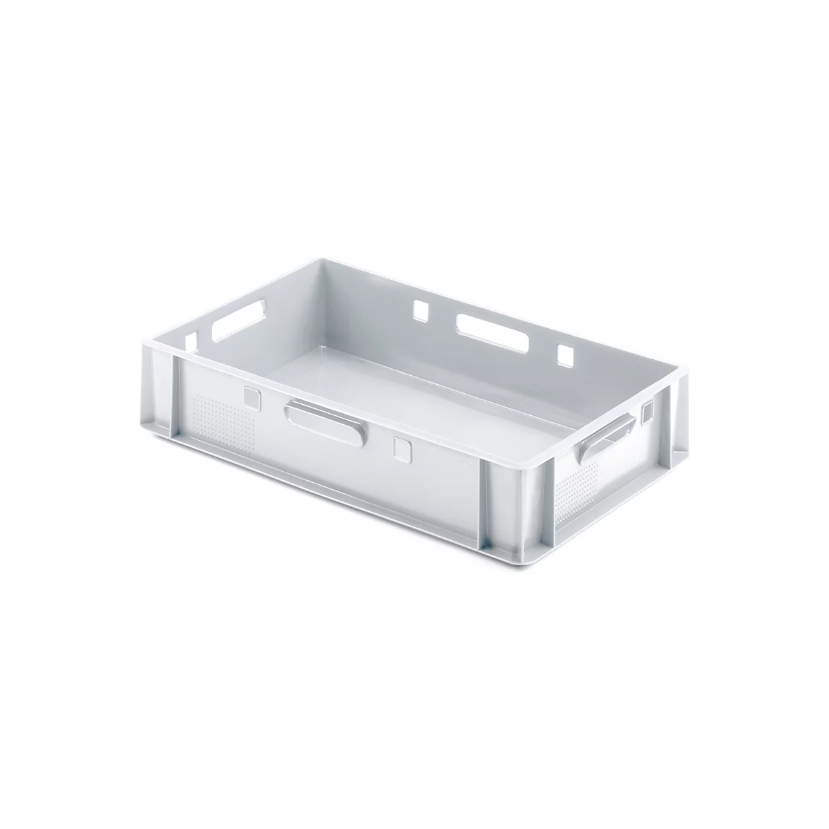 Euro Box Fleischkasten, lebensmittelecht, Inhalt 25,3 L, geschlossene Version, weiß
