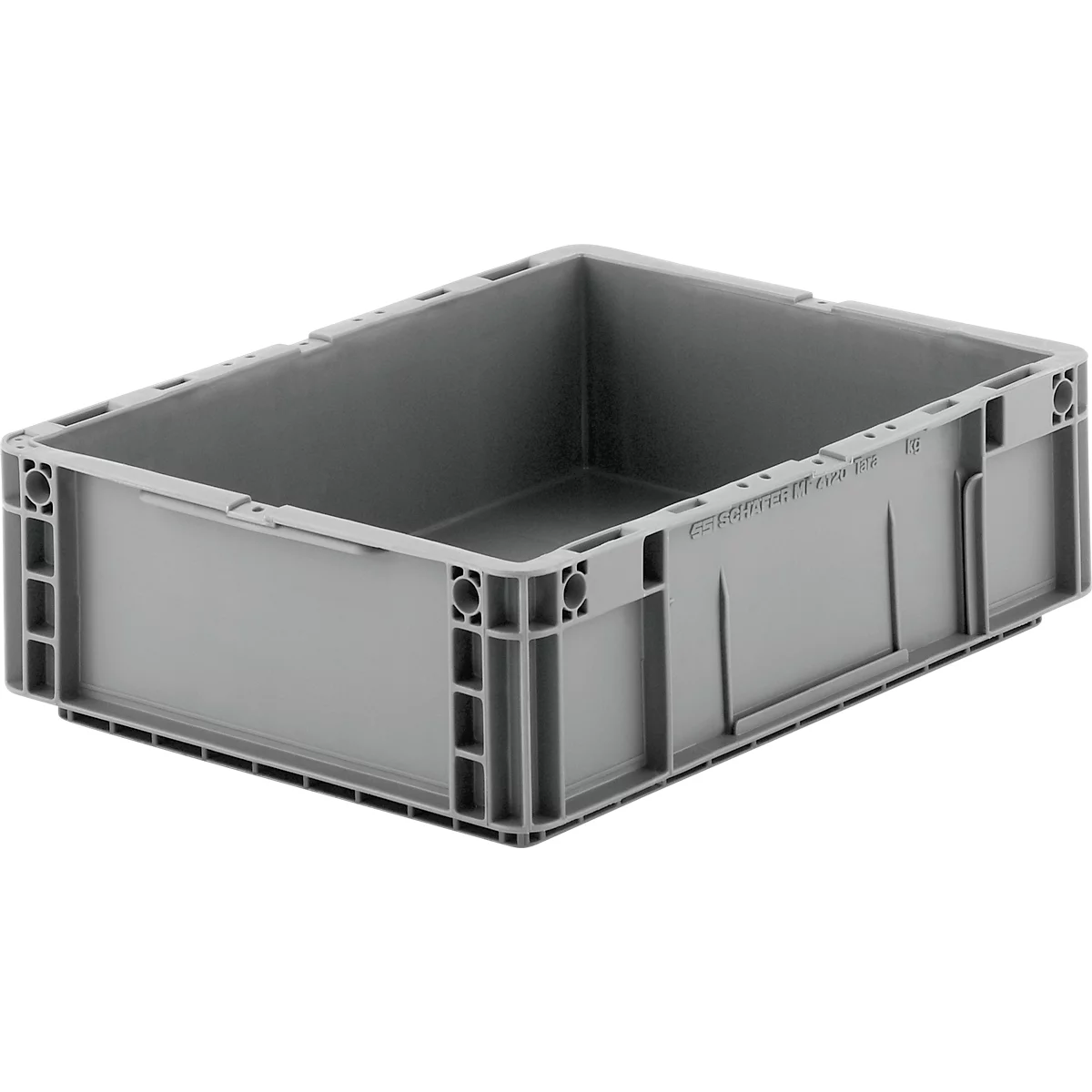 Euro Box Serie MF 4120, aus PP, Inhalt 10 L, Unterfassgriff, grau