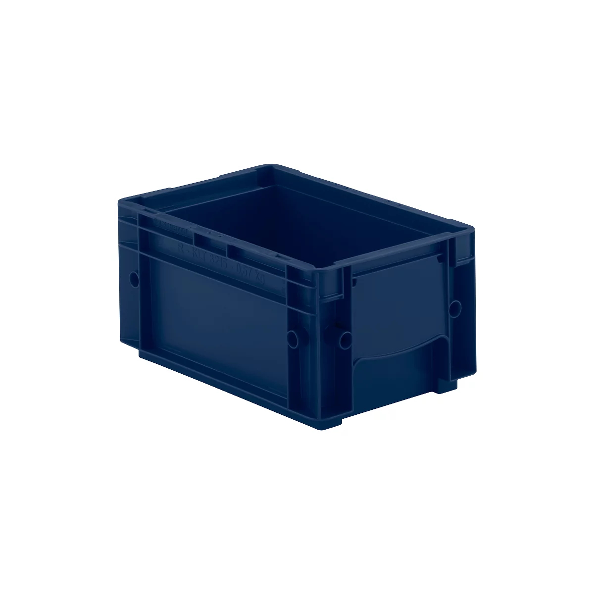 Eurobak R-KLT 3215, polypropeen, B 300 x D 200 x H 148 mm, tot 20 kg, donkerblauw