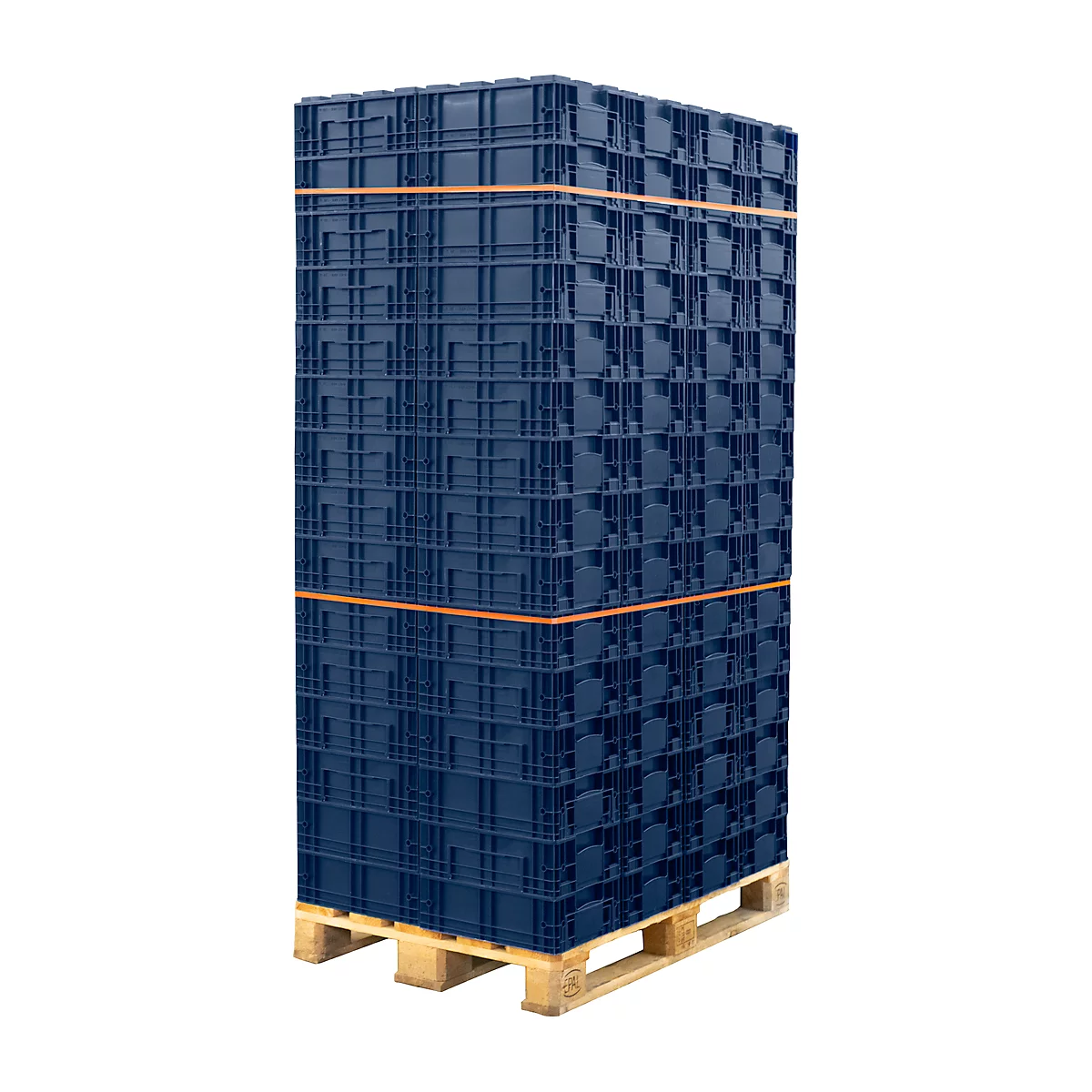 Eurobak R-KLT 3215, polypropeen, B 300 x D 200 x H 148 mm, tot 20 kg, donkerblauw