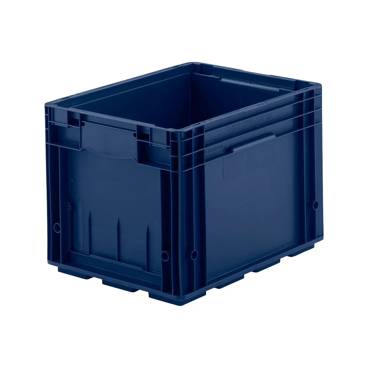 Eurobak R-KLT 4329, polypropeen, B 400 x D 300 x H 280 mm, tot 20 kg, donkerblauw