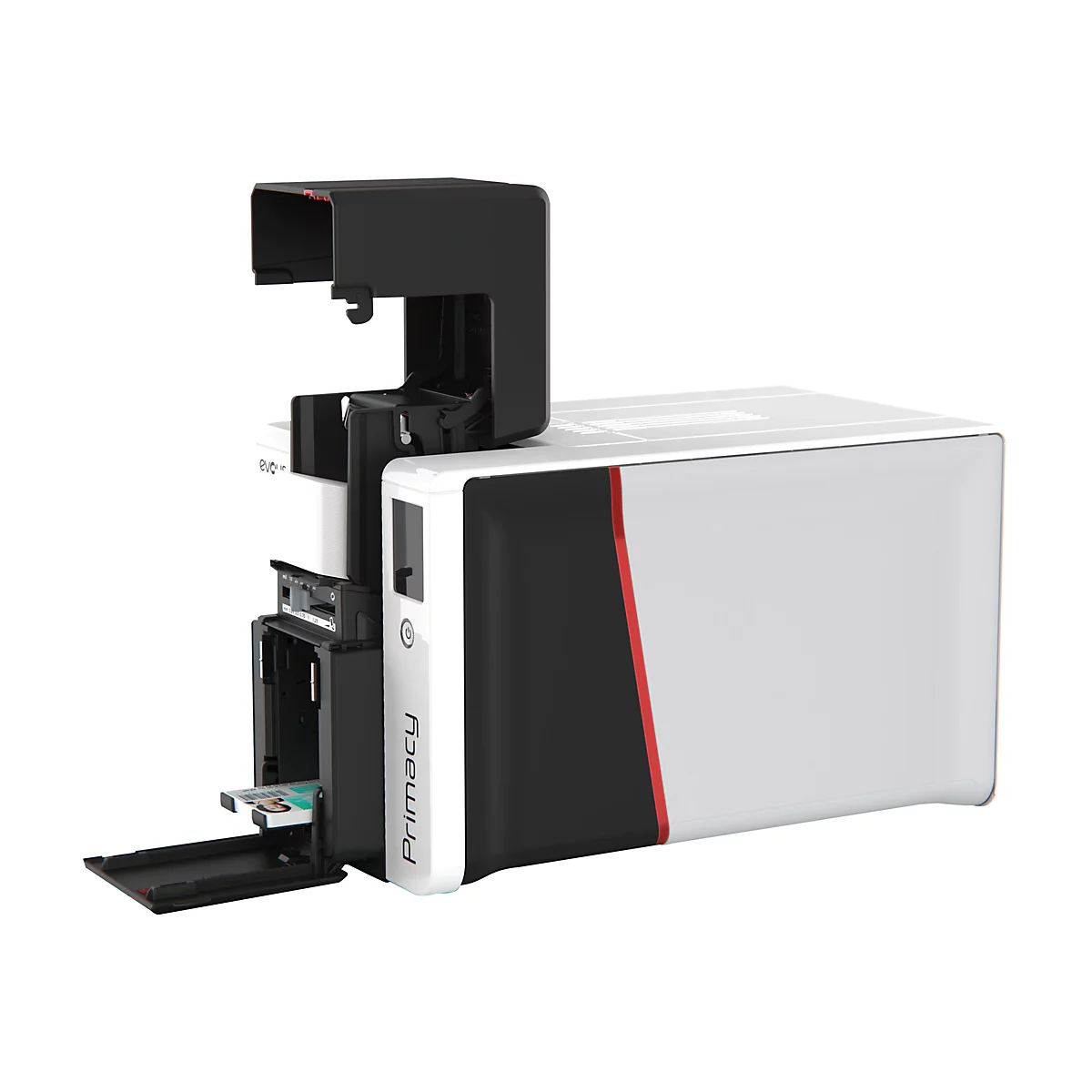 Evolis Primacy 2 Simplex Expert - Plastikkartendrucker - Farbe - Farbsublimation/Thermoharz wiederbeschreibbar - CR-80 Card (85.6 x 54 mm) - 300 x 1200 dpi bis zu 280 Karten/Stunde (Farbe)