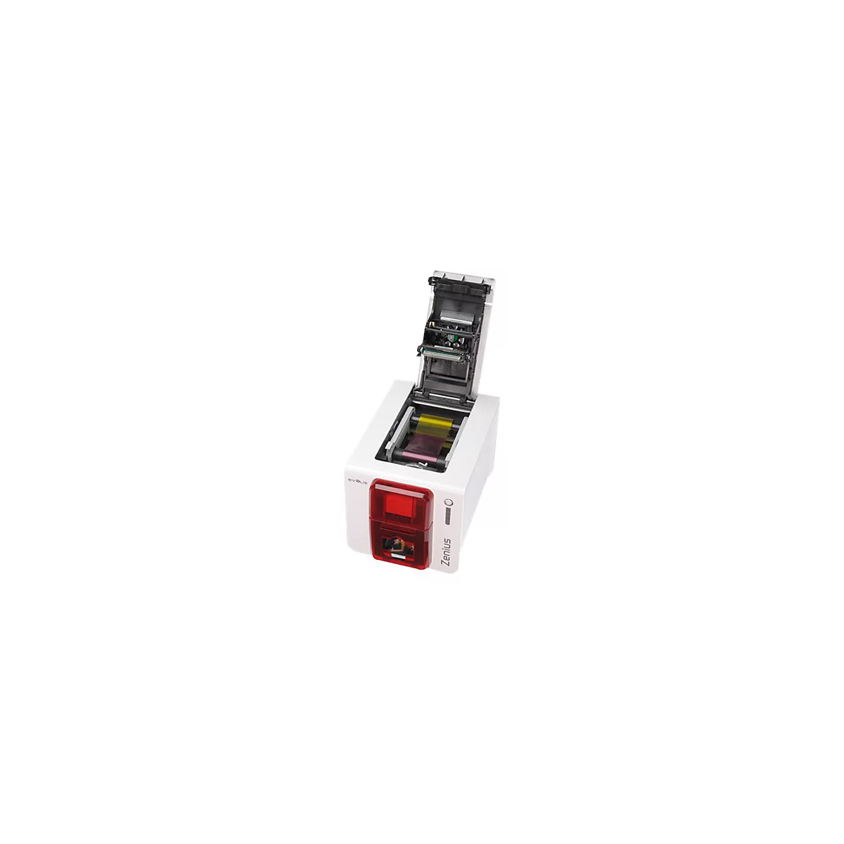 Evolis Zenius Expert Line - Plastikkartendrucker - Farbe - Thermosublimation/thermische Übertragung - CR-80 Card (85.6 x 54 mm) - 300 dpi