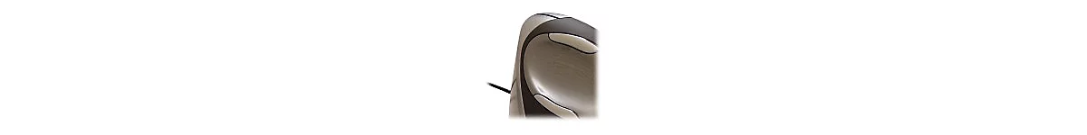 Evoluent VerticalMouse 4 Left - vertikale Maus - USB - Grau, Silber