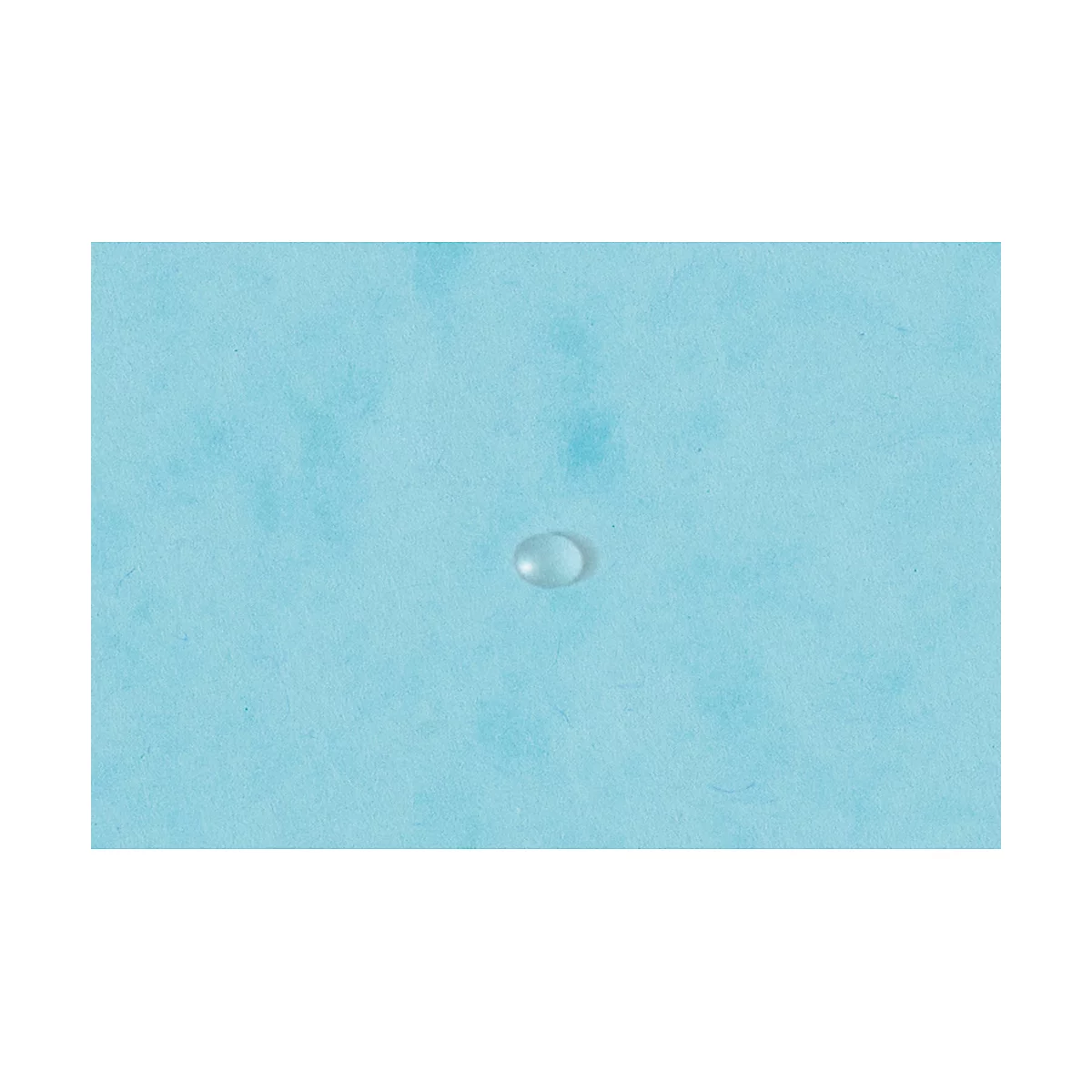 Exacompta Aquarel map, formaat A4, B 240 x H 320 mm, 3 flappen, rugetiket, elastische sluiting, FSC® karton, pastelblauw