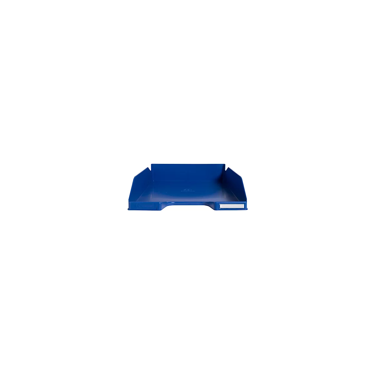 Exacompta BEE BLUE Combo-Midi brievenlade, voor A4+ documenten, stapelbaar, etikethouder, kunststof, marineblauw, 6 stuks