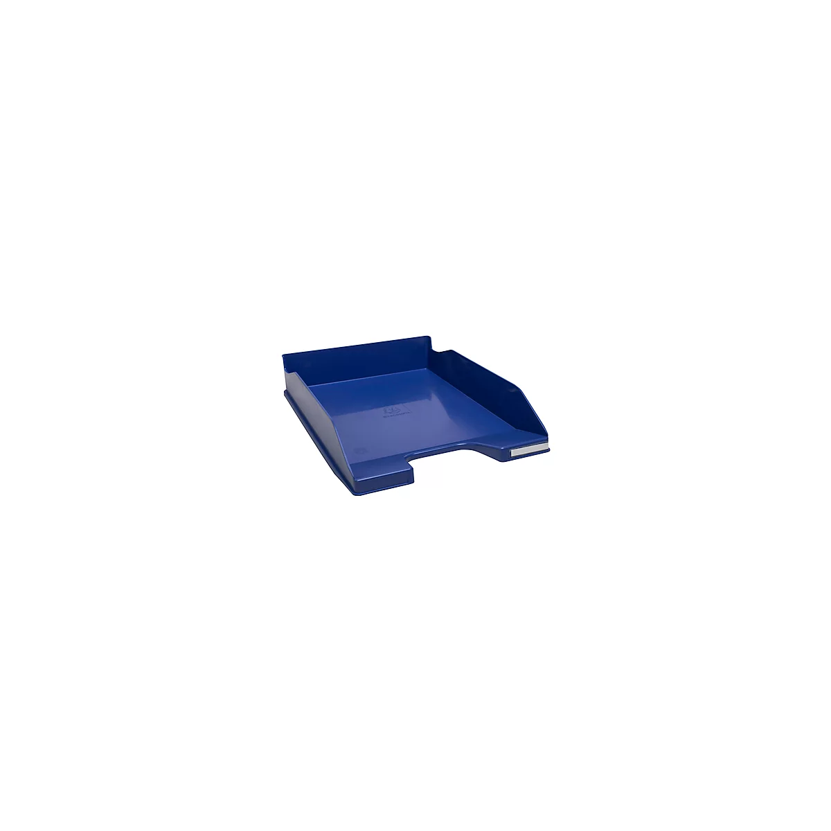 Exacompta BEE BLUE Combo-Midi brievenlade, voor A4+ documenten, stapelbaar, etikethouder, kunststof, marineblauw, 6 stuks