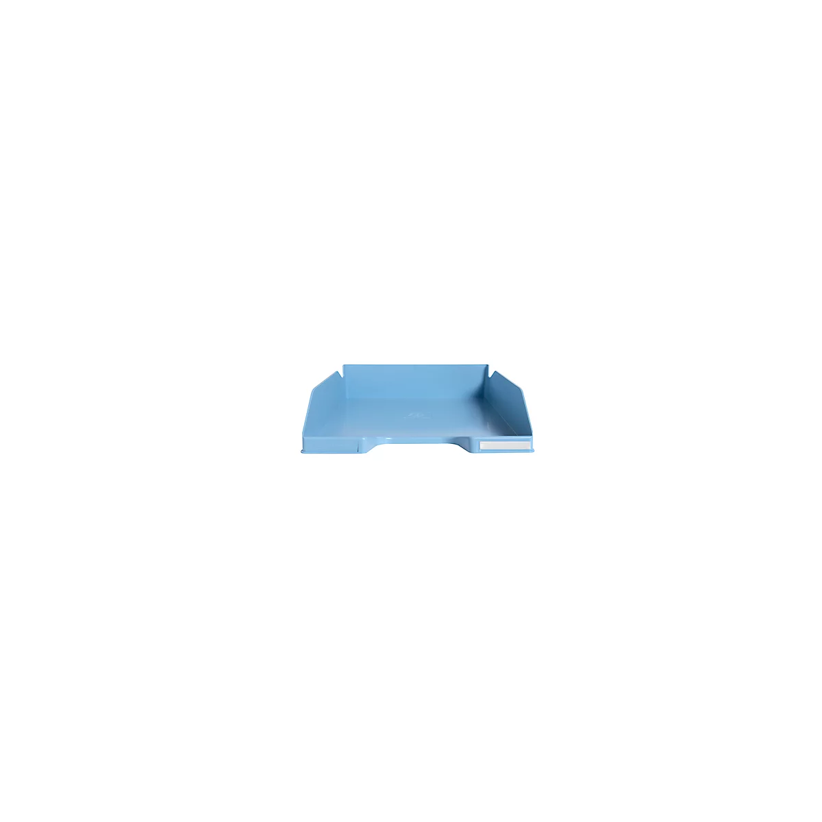 Exacompta BEE BLUE Combo-Midi brievenlade, voor A4+ documenten, stapelbaar, etikethouder, kunststof, pastelblauw, 6 stuks