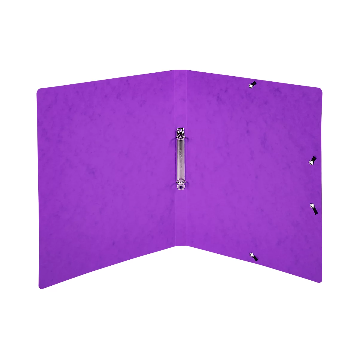 Exacompta classeur à anneaux, DIN A4, 2 anneaux ronds, largeur du dos 20 mm, violet
