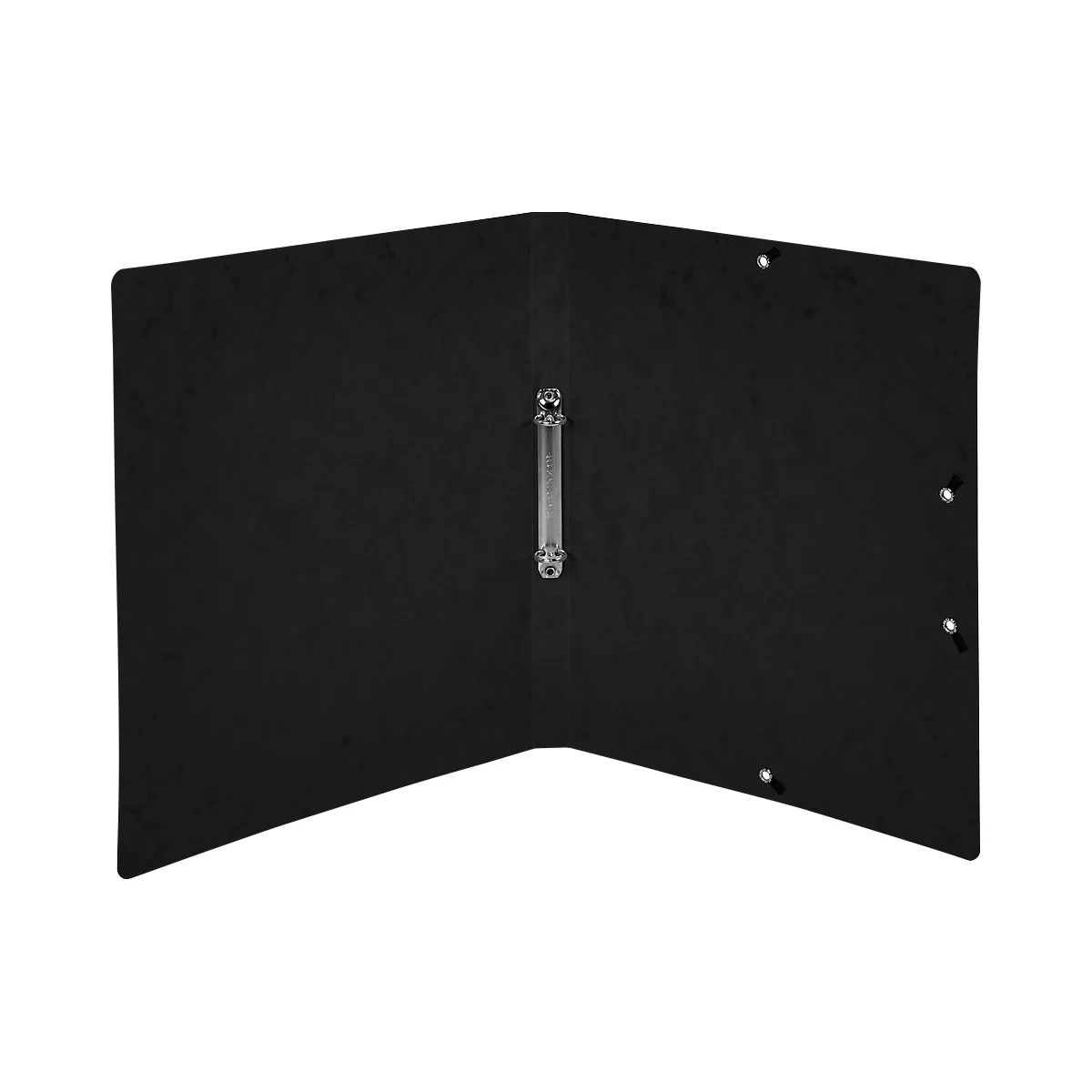 Exacompta classeur à anneaux, DIN A4, 2 anneaux ronds mécaniques, largeur du dos 20 mm, noir