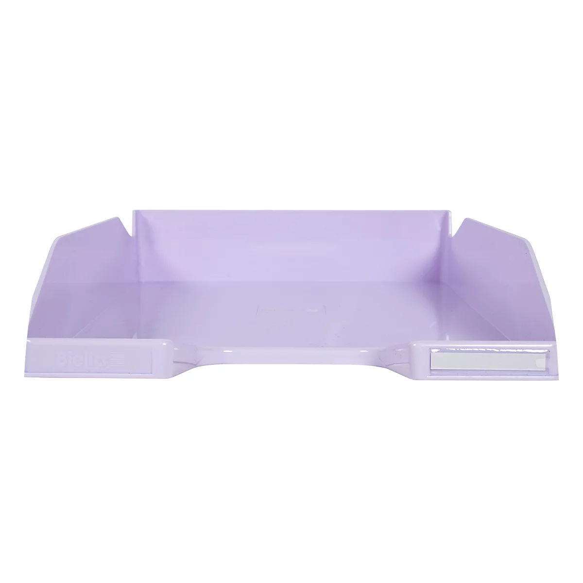 Exacompta COMBO MIDI Aquarel brievenbakje, voor documenten in A4+ formaat, stapelbaar, etikethouder, kunststof, mauve