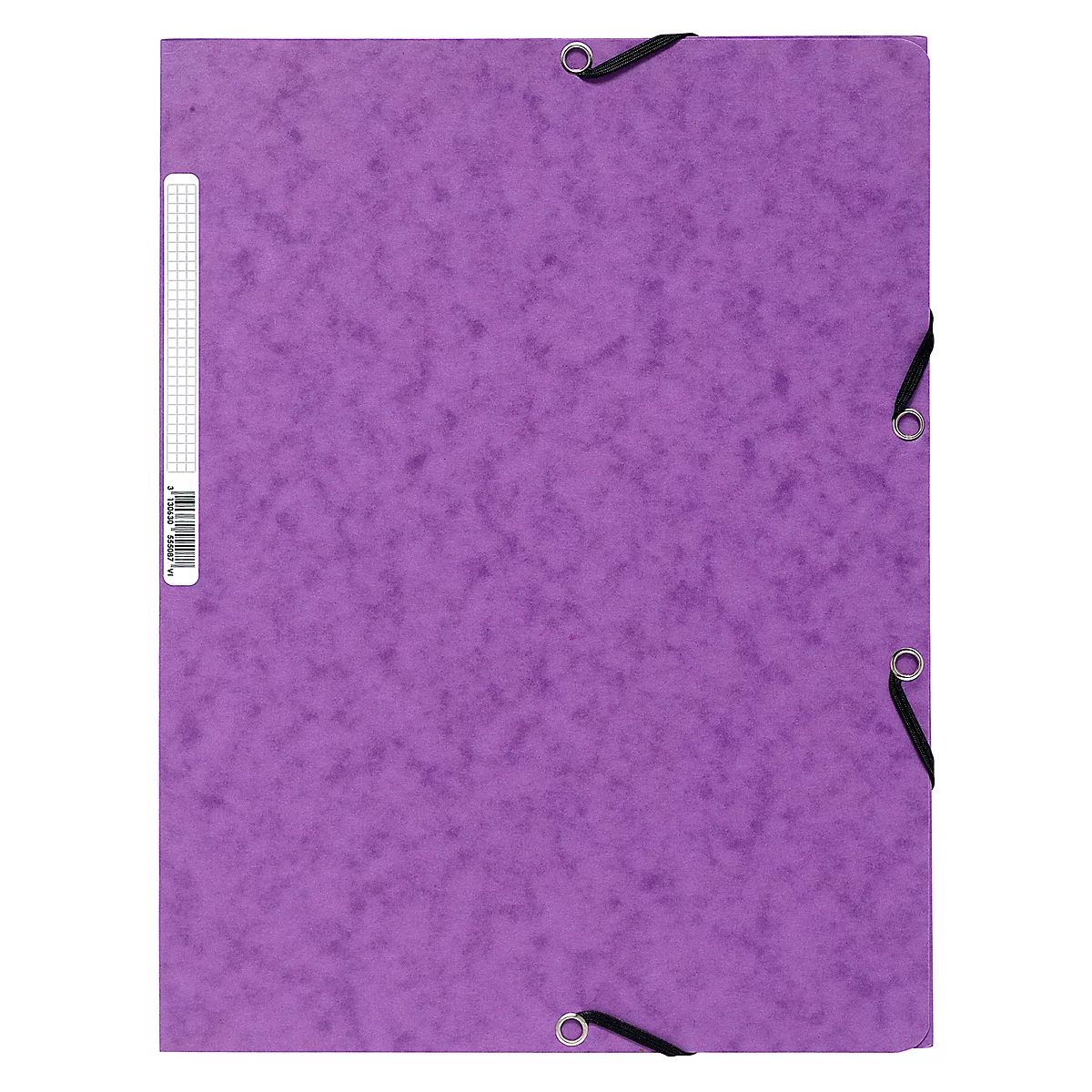 Exacompta Eckspannmappe A4, violett