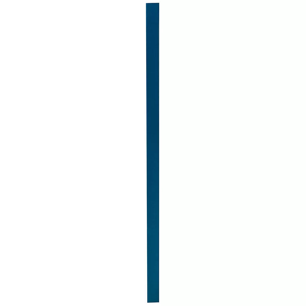 Barre verticale avec une zone bleu foncé au milieu, entourée d'un dégradé blanc plus clair.