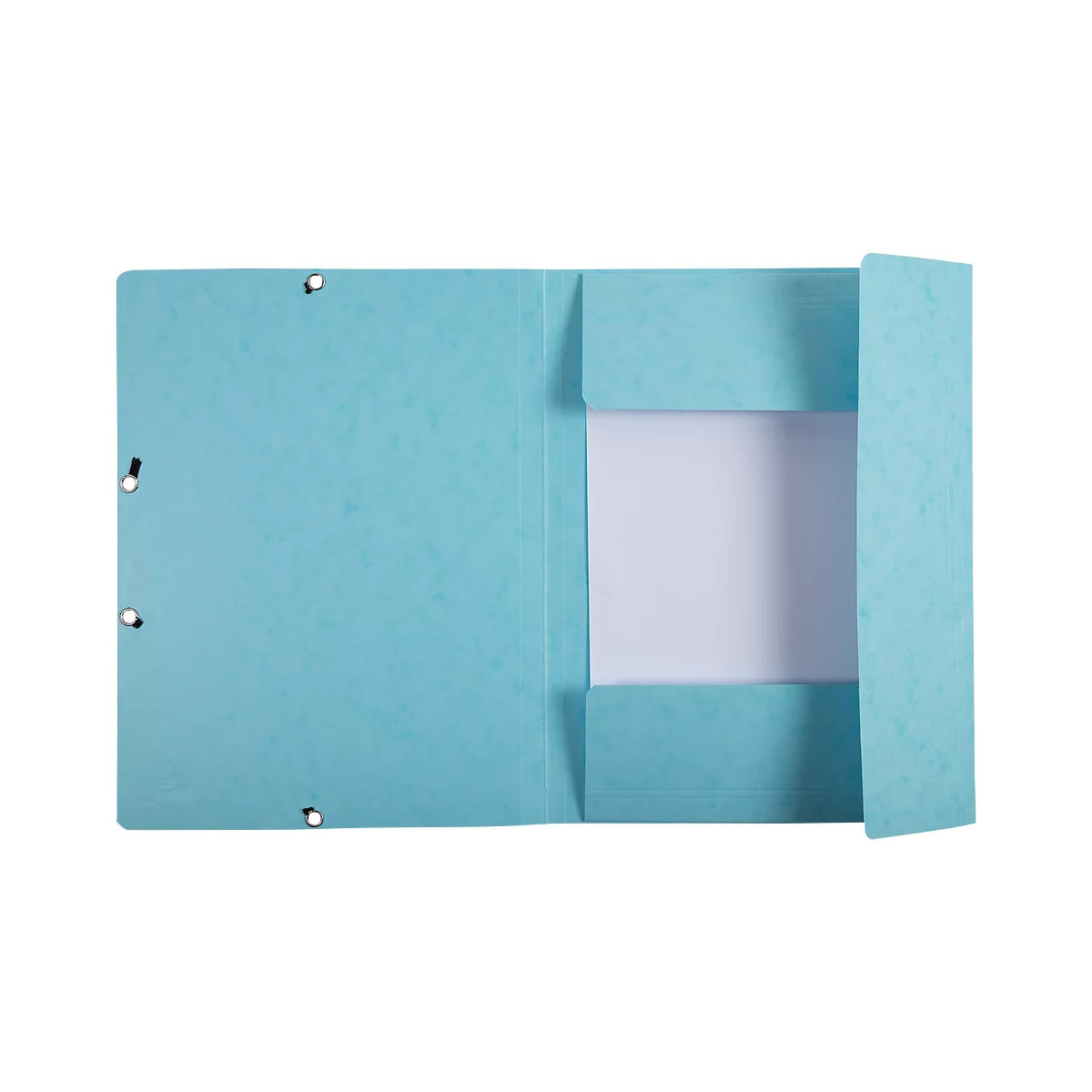 Exacompta map met 3 flappen en elastiek Aquarel - B 240 x H 320 mm - FSC® karton - pastelblauw