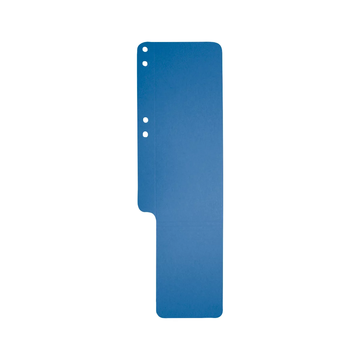 Exacompta verticale verdeelschotten, B 100 x H 320 mm, gemaakt van gerecycleerd karton, blauw, 100 stuks
