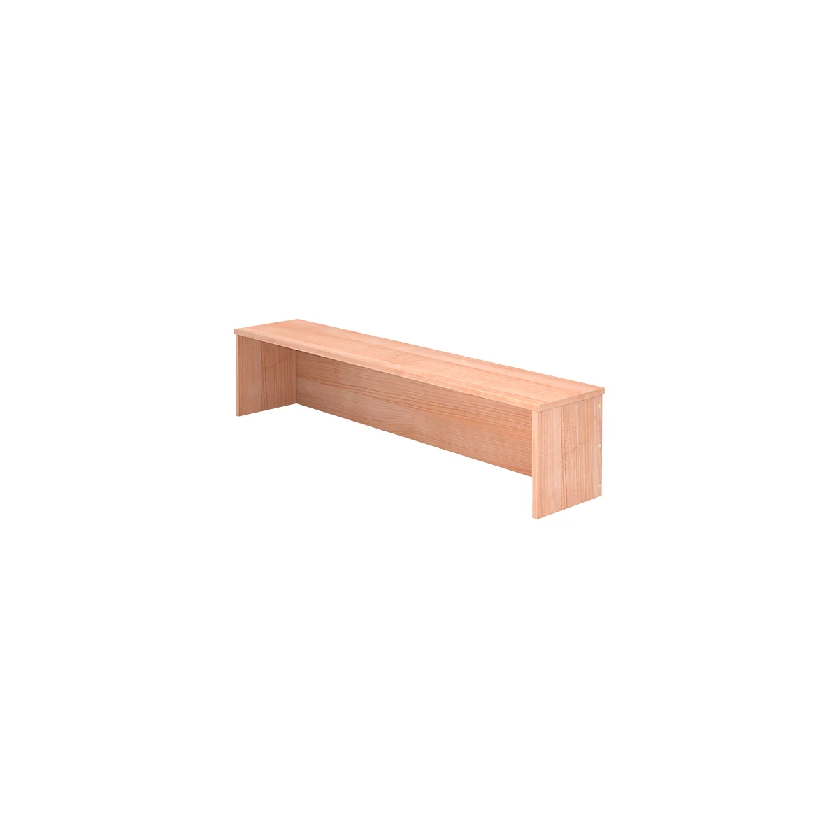 Extension de comptoir ULM, l. 1600 x P 320 x H 350 mm, coloris noyer