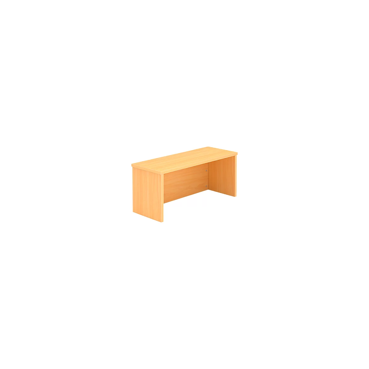 Extension de comptoir ULM, l. 800 x P 320 x H 350 mm, coloris hêtre