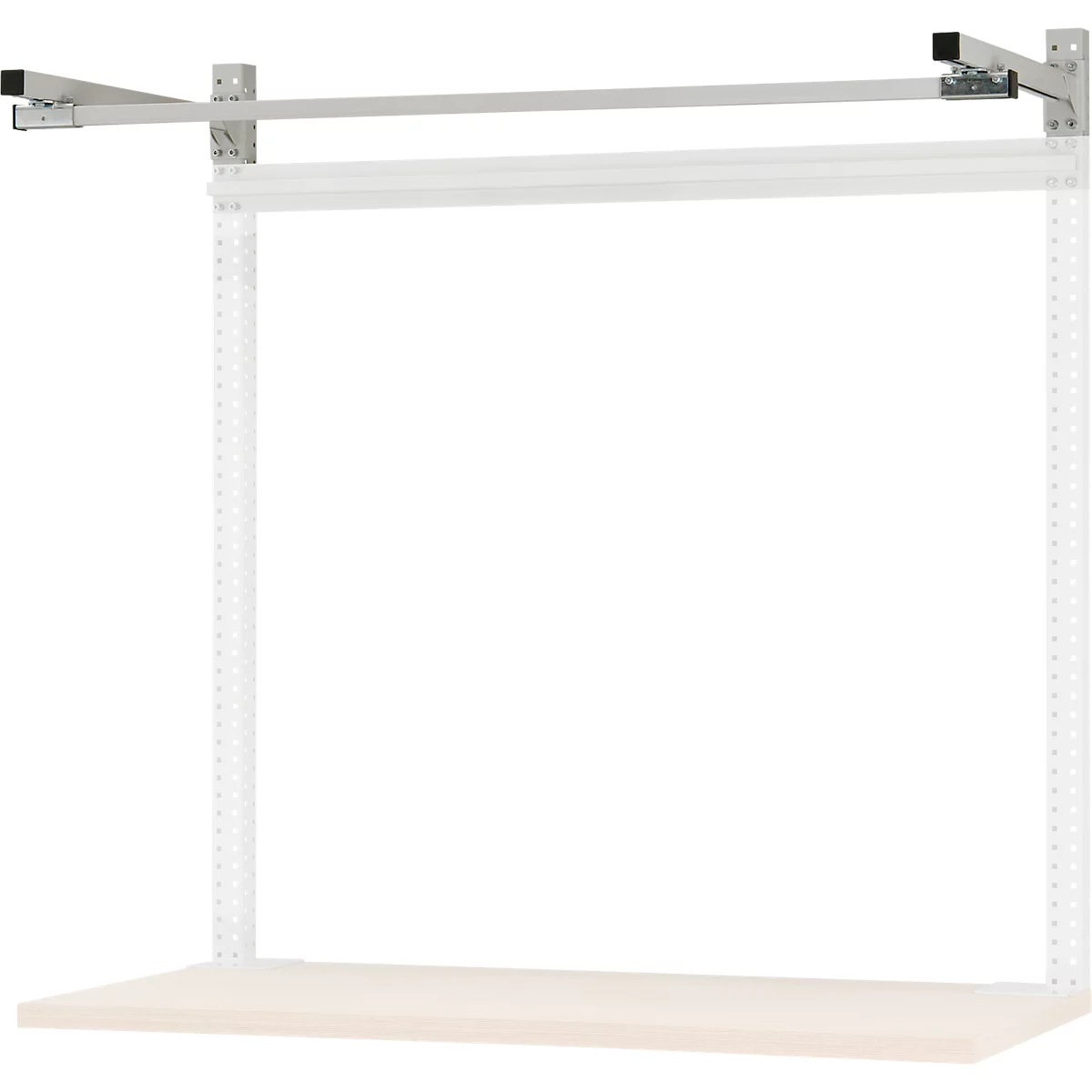 Extension pour largeur de table de 1500 mm, acier thermolaqué 