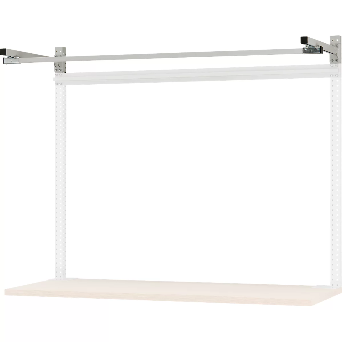 Extension pour largeur de table de 2000 mm, acier thermolaqué 