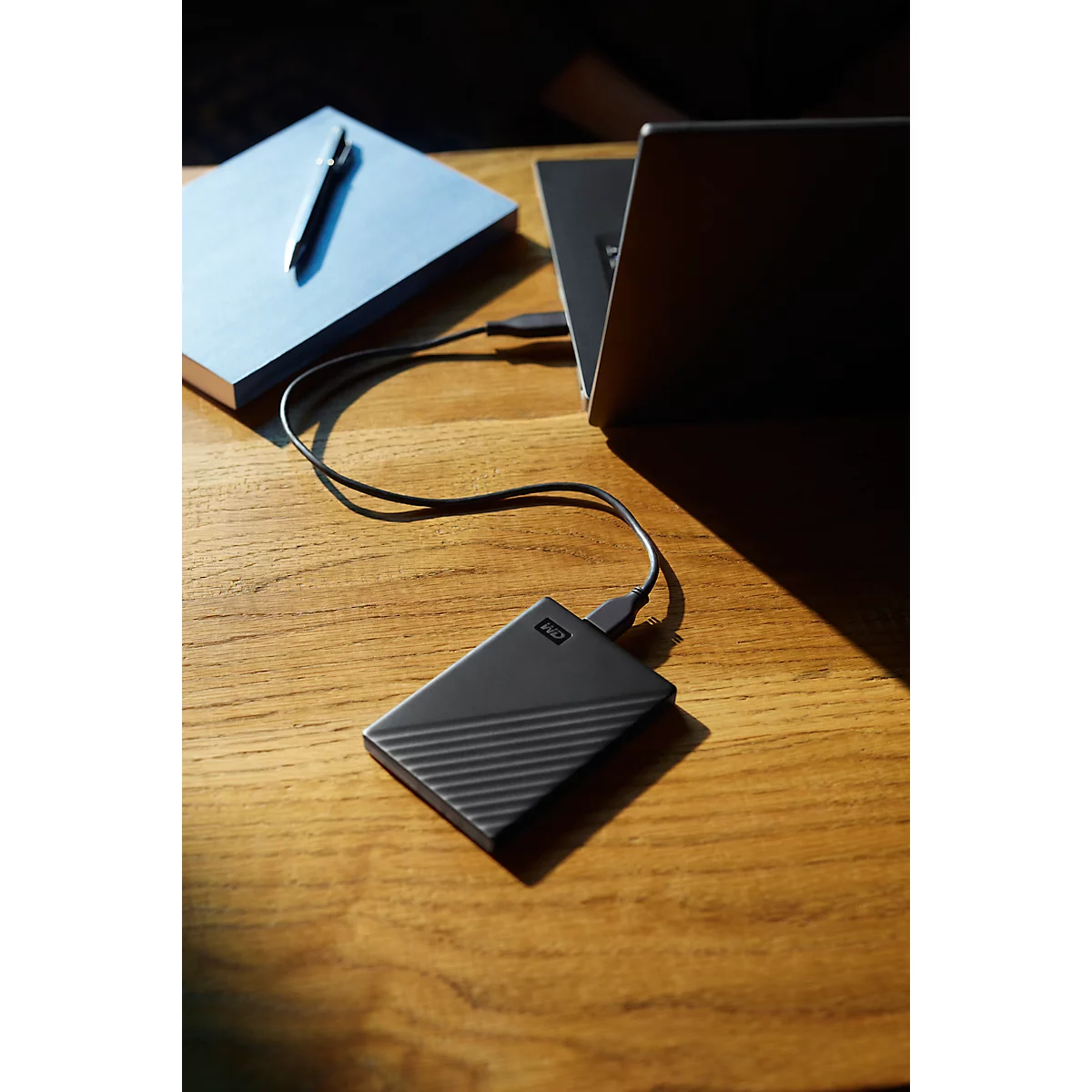 Externe Festplatte WD My Passport WDBYVG0010BBK, 1 TB, USB 3.0, schwarz