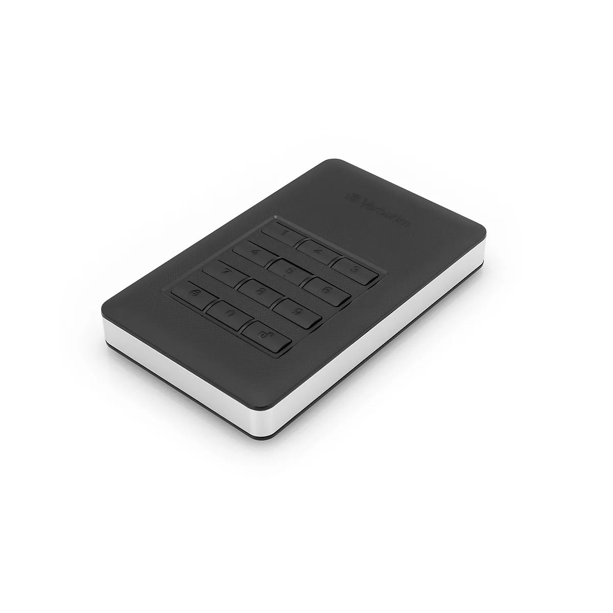 Externe harde schijf Verbatim Store'n' Go Secure HDD, USB 2.0 tot 3.1, wachtwoordbeveiliging, voor Windows & Mac, 1 TB