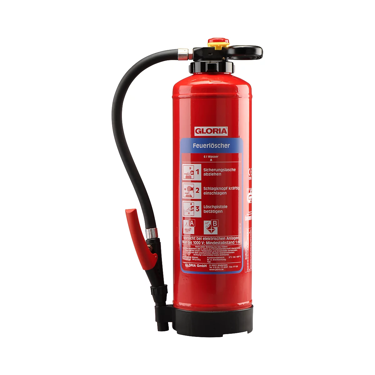 Extincteur à eau WH6PRO GLORIA
