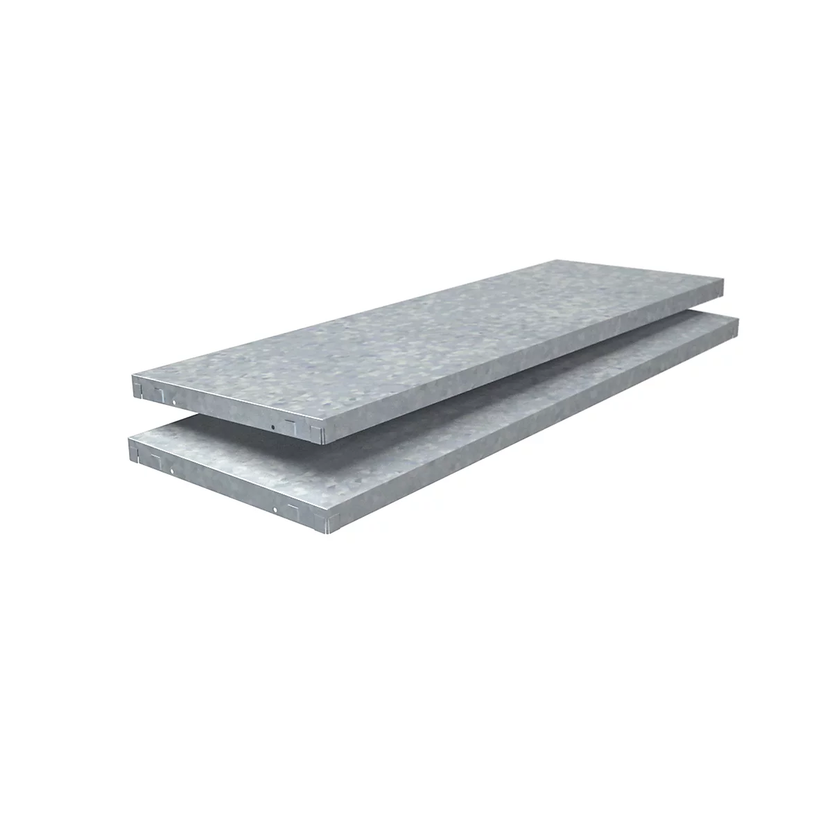 Extra legborden, voor insteekstellingen, B 1000 x D 350 mm, gegalvaniseerd
