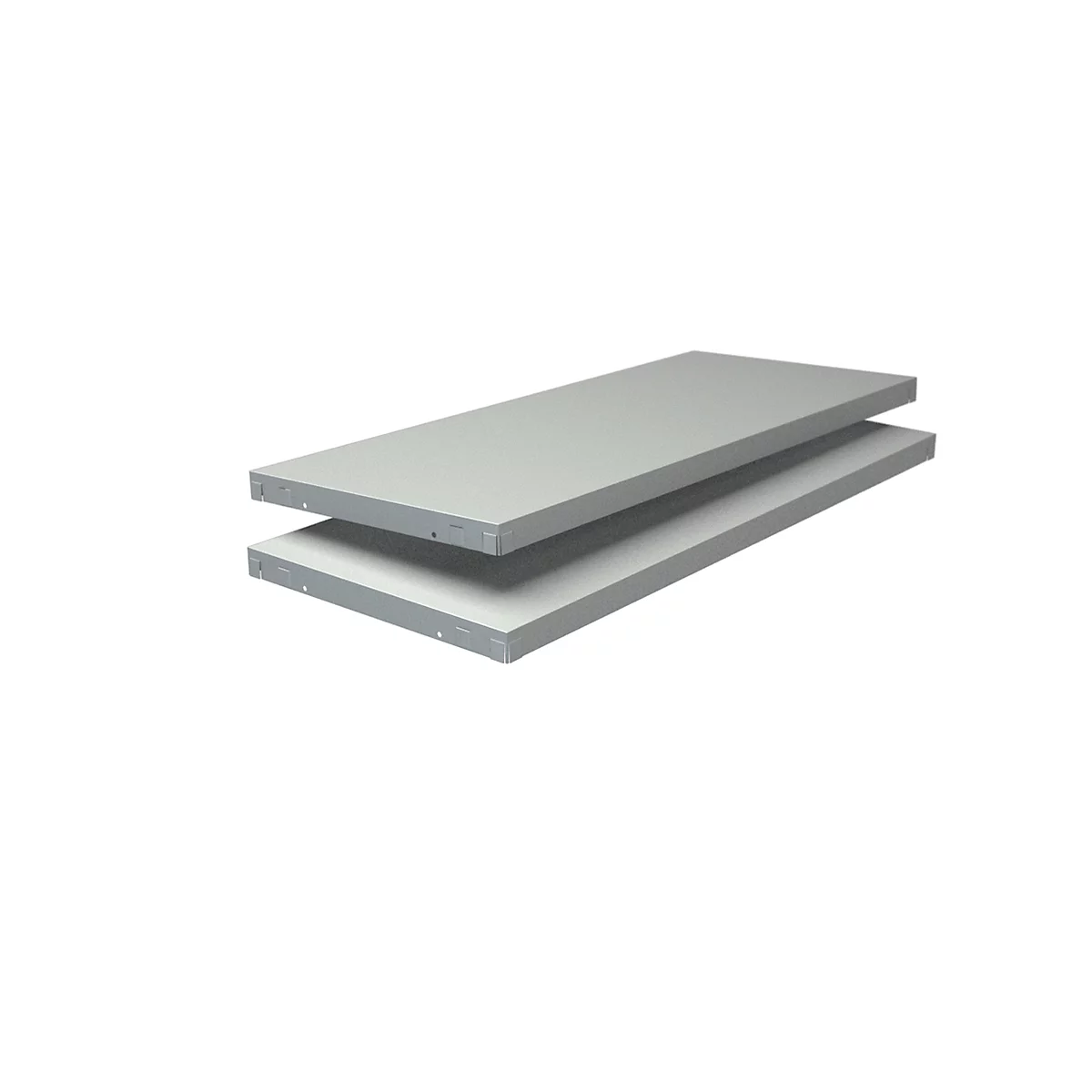 Extra legborden, voor insteekstellingen, B 800 x D 350 mm, wit