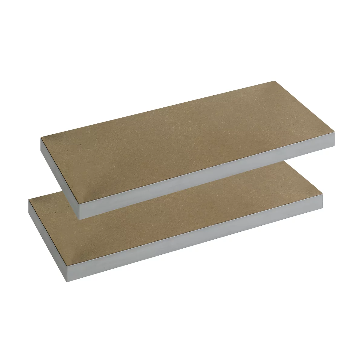 Extra legborden, voor zwaar belastbare legbordstelling, L 920 x B 460 mm, 2 stuks