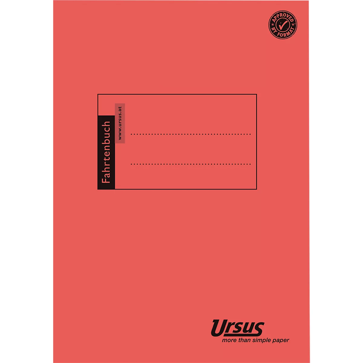Fahrtenbuch, A5, 40 Blatt
