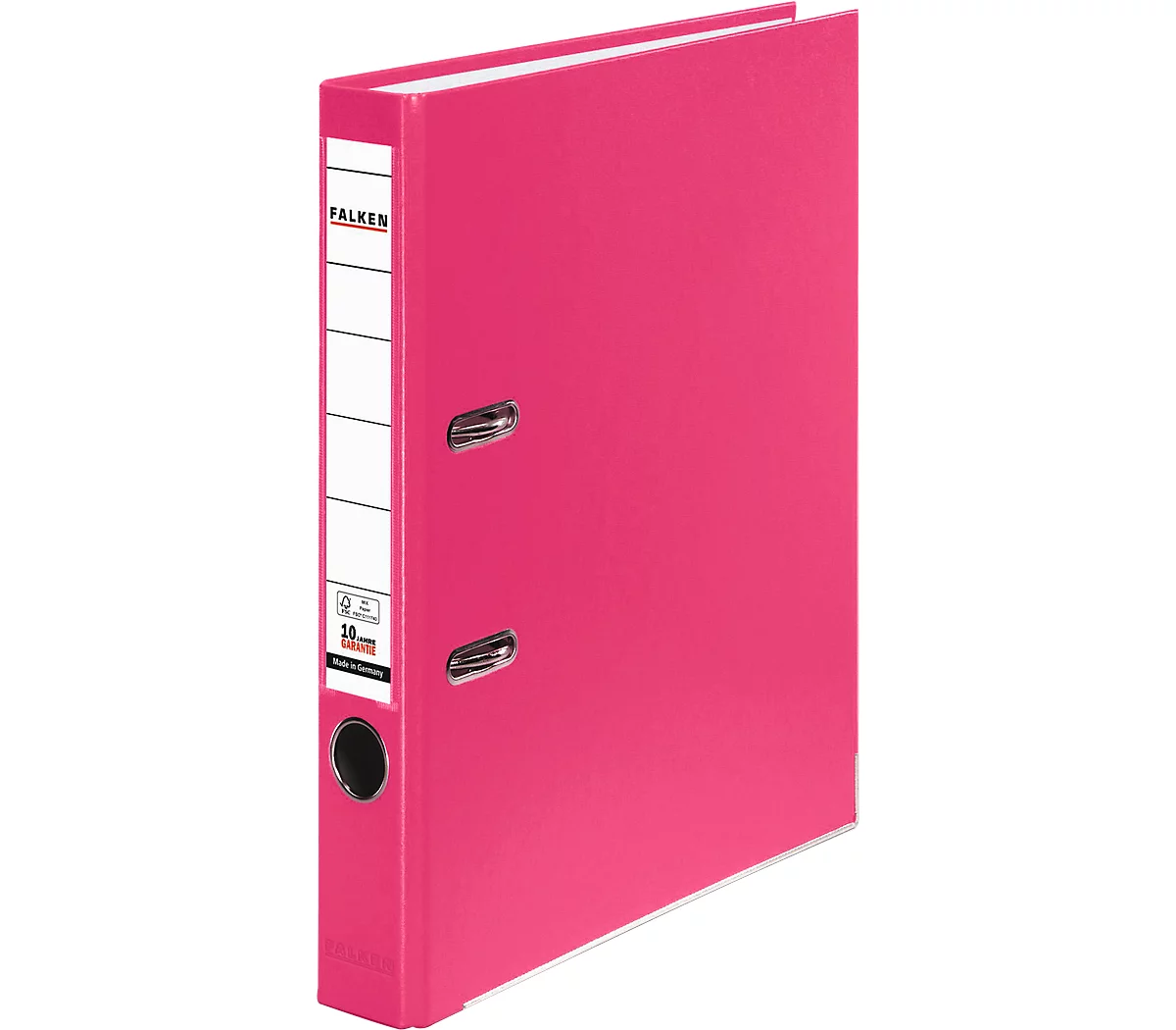 Falken PP-Color Ordner, 50mm, pink