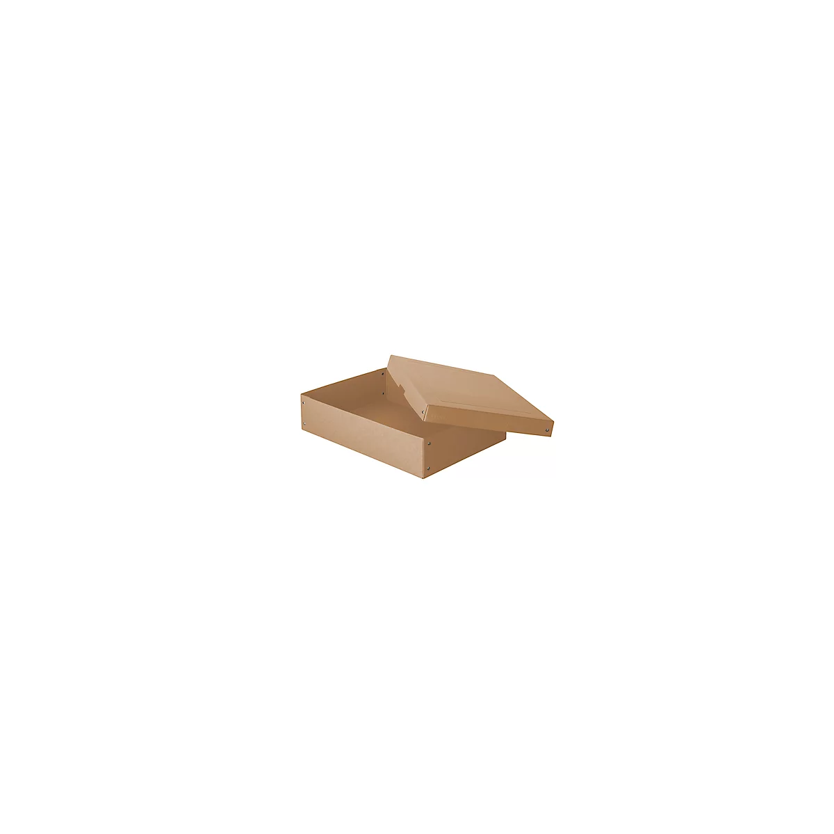 Falken PureBox Nature A3 archiefbox, voor maximaal 1250 vel, met etiketveld, L 440 x B 320 x vulhoogte 100 mm, FSC® karton, bruin