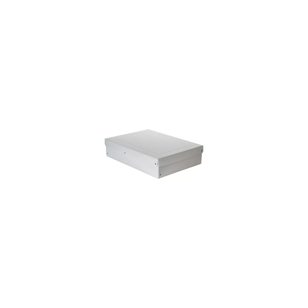 Falken PureBox PRO A3 archiefbox, voor maximaal 1250 vel, DIN ISO 16245-A, met etiketveld, L 440 x B 320 x vulhoogte 100 mm, FSC® karton, wit