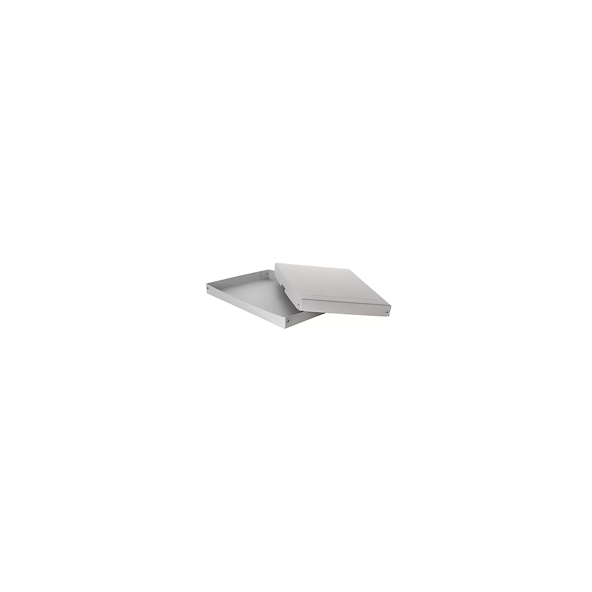 Falken PureBox PRO A3 archiefbox, voor maximaal 500 vel, DIN ISO 16245-A, met etiketveld, L 440 x B 320 x vulhoogte 40 mm, FSC® karton, wit