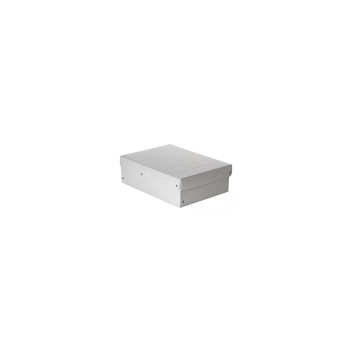 Falken PureBox PRO A4 archiefbox, voor maximaal 1250 vel, DIN ISO 16245-A, met etiketveld, L 320 x B 240 x vulhoogte 100 mm, FSC® karton, wit