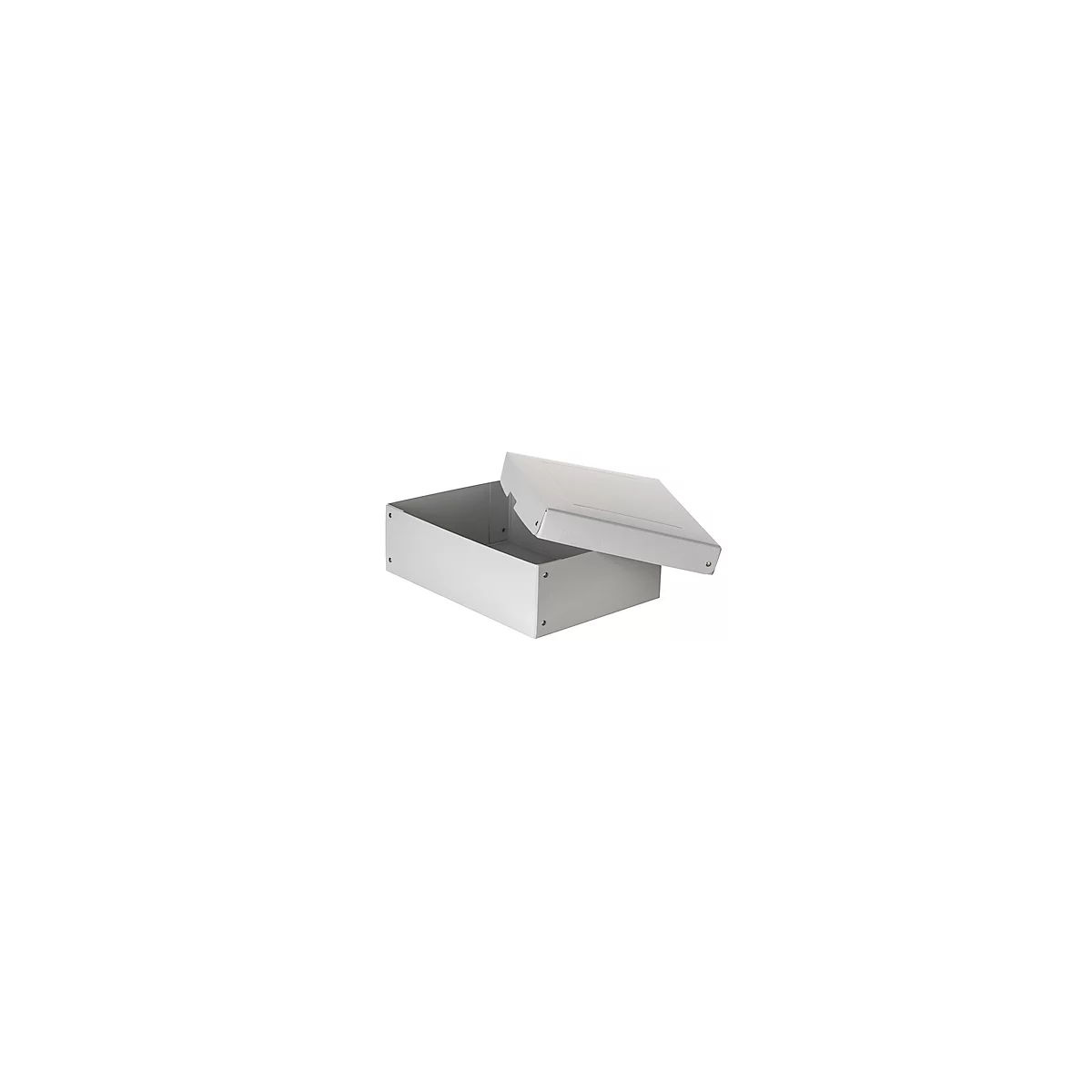 Falken PureBox PRO A4 archiefbox, voor maximaal 1250 vel, DIN ISO 16245-A, met etiketveld, L 320 x B 240 x vulhoogte 100 mm, FSC® karton, wit