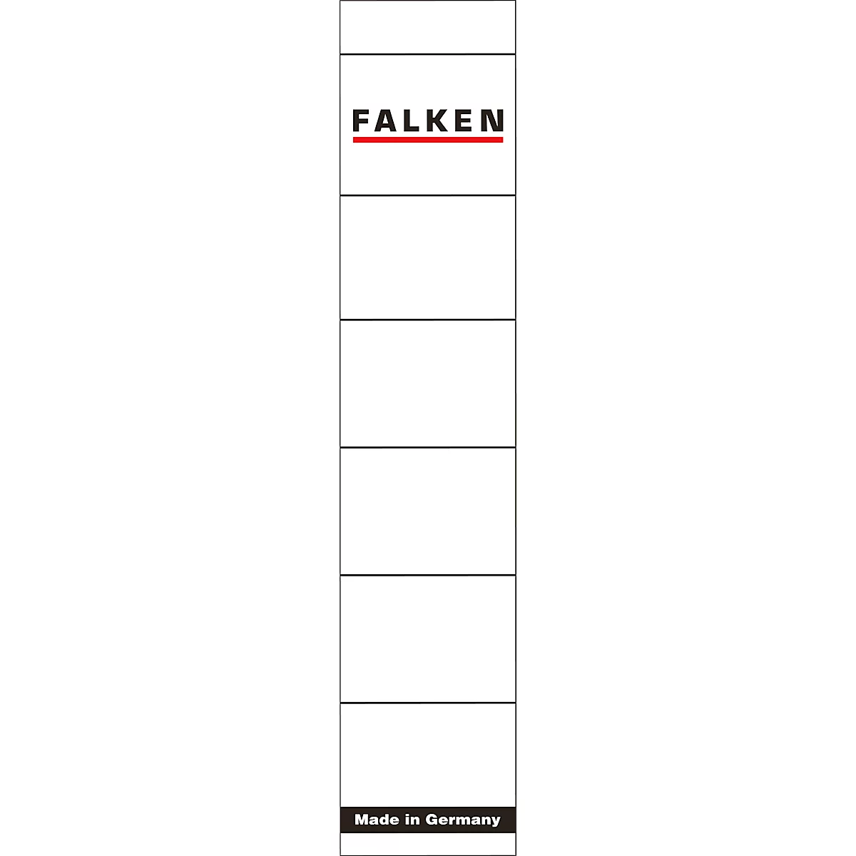 Falken Recycolor rugetiket, rugbreedte 50 mm, zelfklevend, 10 stuks