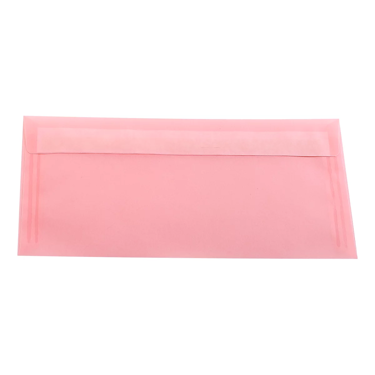 Farbige Briefumschläge DIN lang ohne Fenster, mit Haftklebung, pink