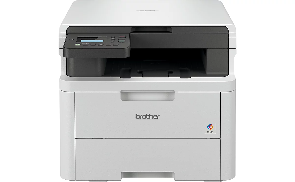 Farblaser Multifunktionsdrucker Brother DCP-L3520CDW, 3 in 1, USB/WLAN, Auto-Duplex/Mobildruck, bis A4, inkl. Toner