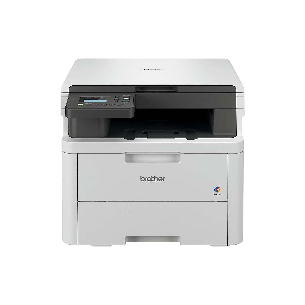 Farblaser Multifunktionsdrucker Brother DCP-L3520CDW, 3 in 1, USB/WLAN, Auto-Duplex/Mobildruck, bis A4, inkl. Toner